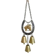 Horse Wind Chime Decor Iron