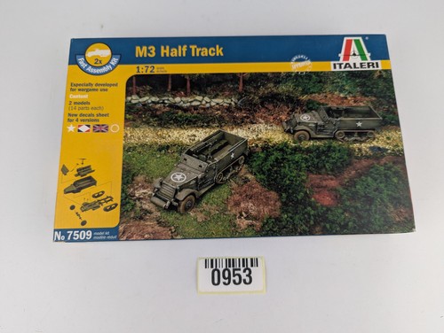 Half track scale model - half,