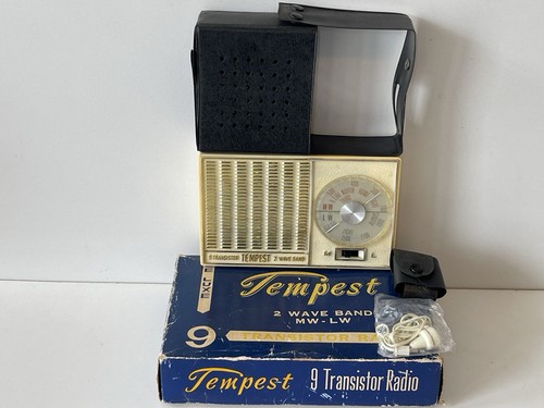 Vintage tempest 9 - tempest, am/lw