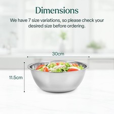 Small / Extra Large Stainless