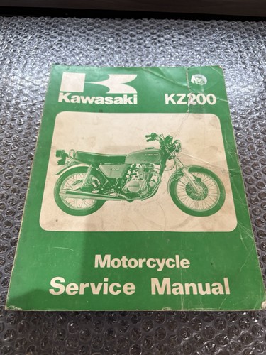 Kawasaki kz200 service - kawasaki,