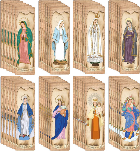 Pcs virgin mary bookmarks - 48,