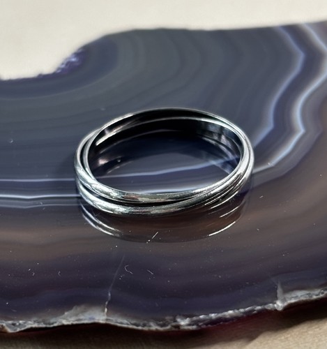 Dainty sterling silver band - sterling, silver,
