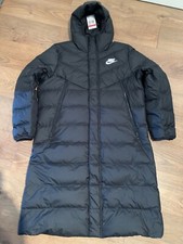 Nike Men’s Storm-Fit Down Windstopper Long Parka Jacket Large Black
