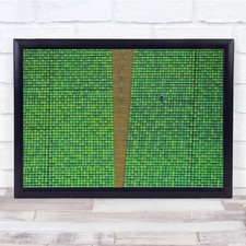 Abstract Pattern Seats Seat Stadium Arena Sport Wall Art Print