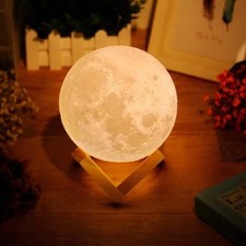 16 Colour Moon Lamp 3D Night