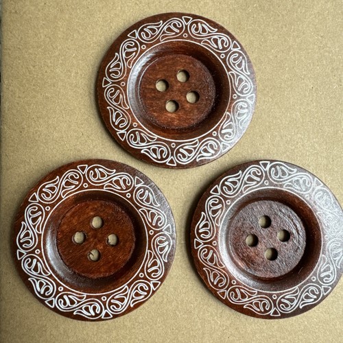 Giant large brown round - brown,