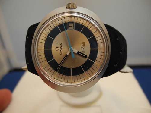 Omega dynamic date - date, blue