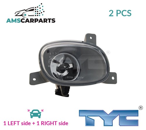 Fog light lamp - fog, pair