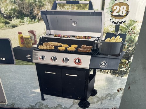 Uniflame burner with - uniflame, 4-burner