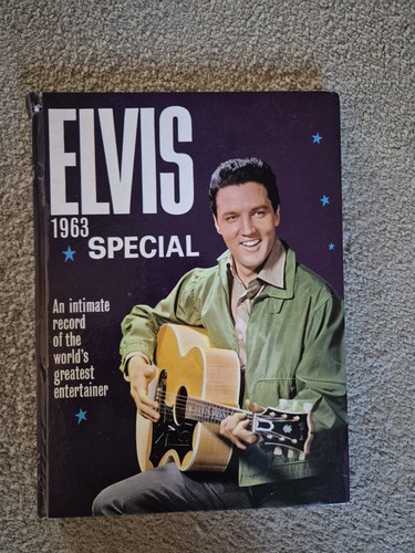 Elvis 1963 special hardback - elvis,