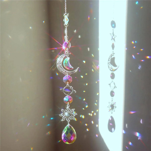 Crystal star moon - crystal,