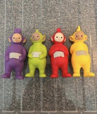 4 teletubbies figures