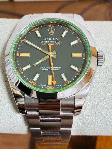 Rolex milgauss 1164gv - rolex,