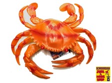 Orange crab plastic life - orange, 'life
