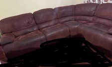 Electric Red Suead Recliners