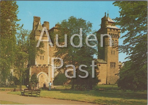 Cardiff castle from bute park - cardiff,