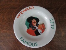 VINTAGE McEWAN'S FAMOUS ALES PUB BAR ASHTRAY