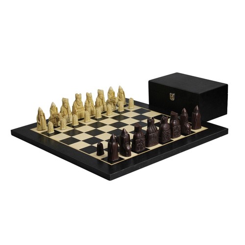 Inch chess board black isle - chess,