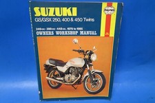 Suzuki GS / GSX250, 400, and 450 Twins Owners workshop manual HM736