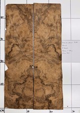 Walnut Burr Veneer. 8 sheets