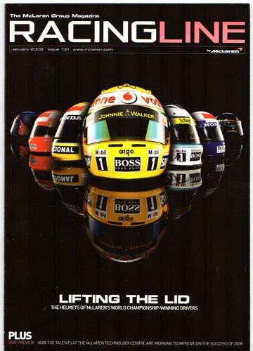 Mclaren racing line magazine - mclaren,
