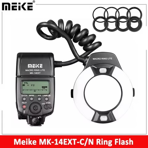 Meike 14ext ttl - i-ttl, led