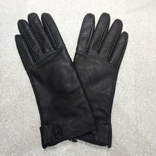 Beautiful Bellantare Ladies Brown Leather Insulated Gloves XL – New Without Tags