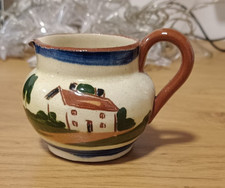 Watcombe Devon Motto Ware Mini Cream Pitcher SAY LITTLE BUT THINK MUCH England