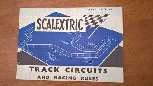 Scalextric 6th edition racing - scalextric,