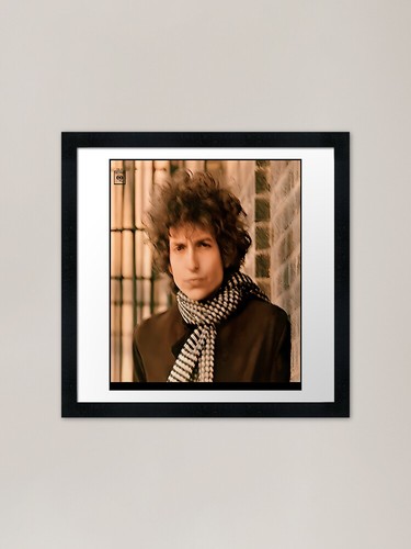 Bob dylan framed art print - framed,