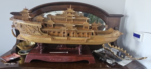 Ornate decorative wooden model - ornate,