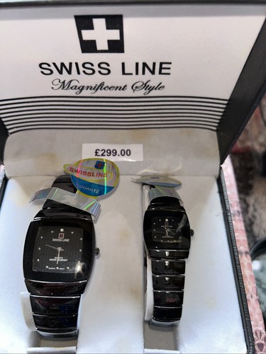 Swiss line quartz his - and, hers