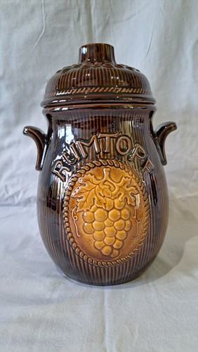Vintage rumtopf west german - vintage,