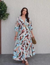 ZARA MULTICOLOUR FLORAL PRINT