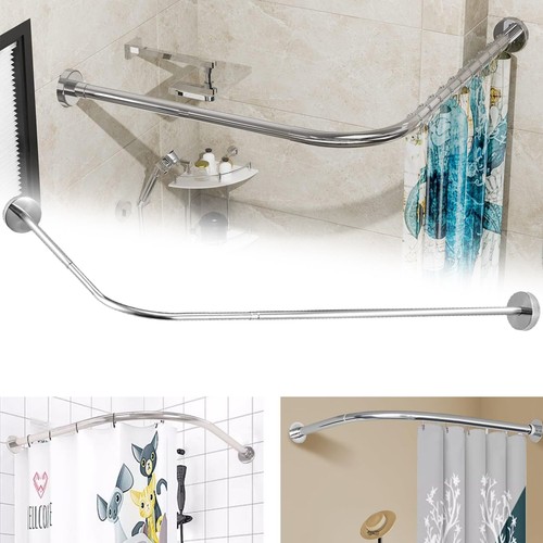 Shower curtain pole - curtain, pole,