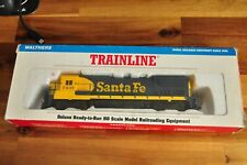 Boxed Walthers Trainline GE DASH 8 40B Santa Fe 7435 Diesel Locomotive HO Scale