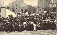 Girvan. Proclamation of King George V 11.5.50. Card by Riddel.