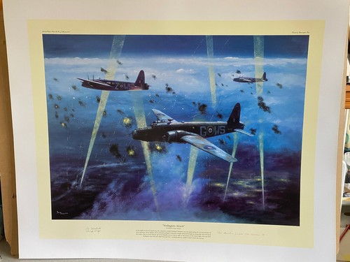 Wellington bomber aviation art - wellington,