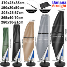 Parasol Cover with Zip Outdoor Garden Waterproof Patio Umbrella Cover Shield