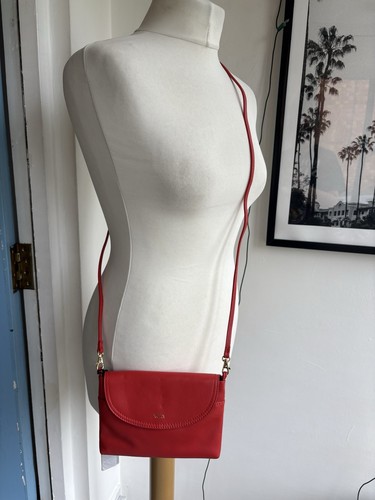 Ladies tula red - red, leather