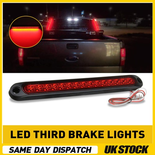 Red led truck trailer - red,