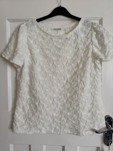 New ladies white - white, top.