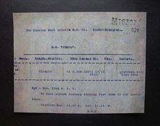 TITANIC 8.25" x 6.25" REPLICA