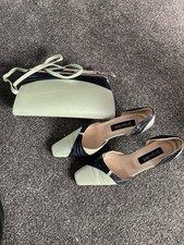 Jacques Vert Apple Green Navy