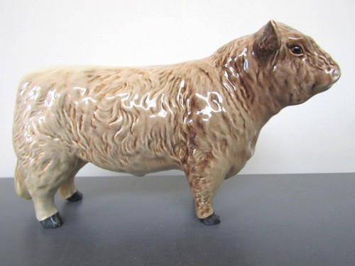 Beswick rare galloway bull - beswick,