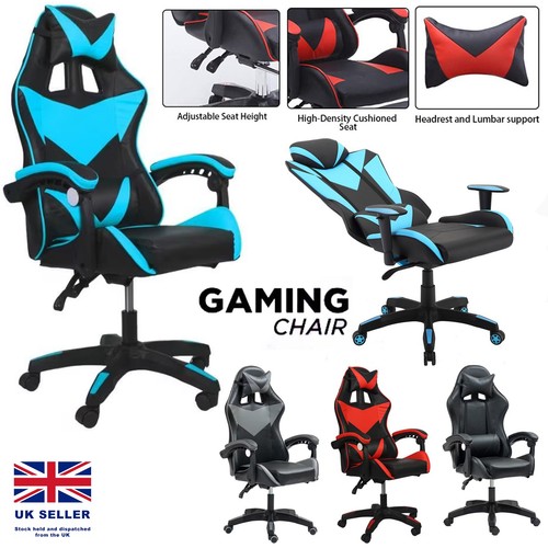 Ergonomic swivel gaming - swivel, chair