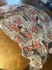 Union Jack Scarf. 175cm Long