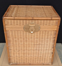 Large Wicker Storage/Blanket/Linen Box