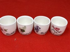 4 x Vintage Egg Cups New Devon